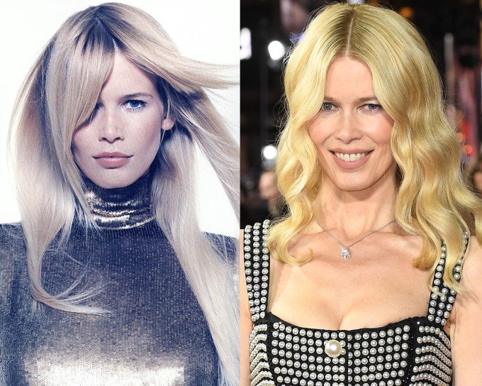 Claudia Schiffer: Now & Then