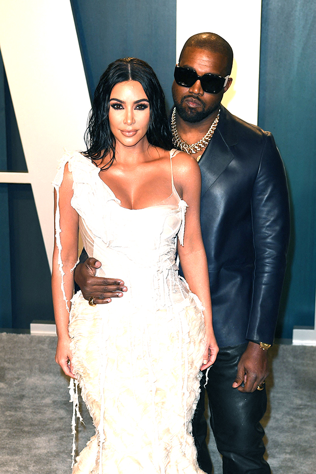 Kim Kardashian and Kanye West 