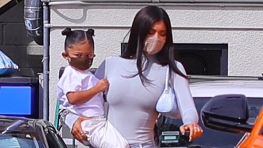 Kylie Jenner and Stormi