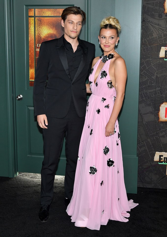 The couple at the ‘Enola Holmes 2’ Premiere