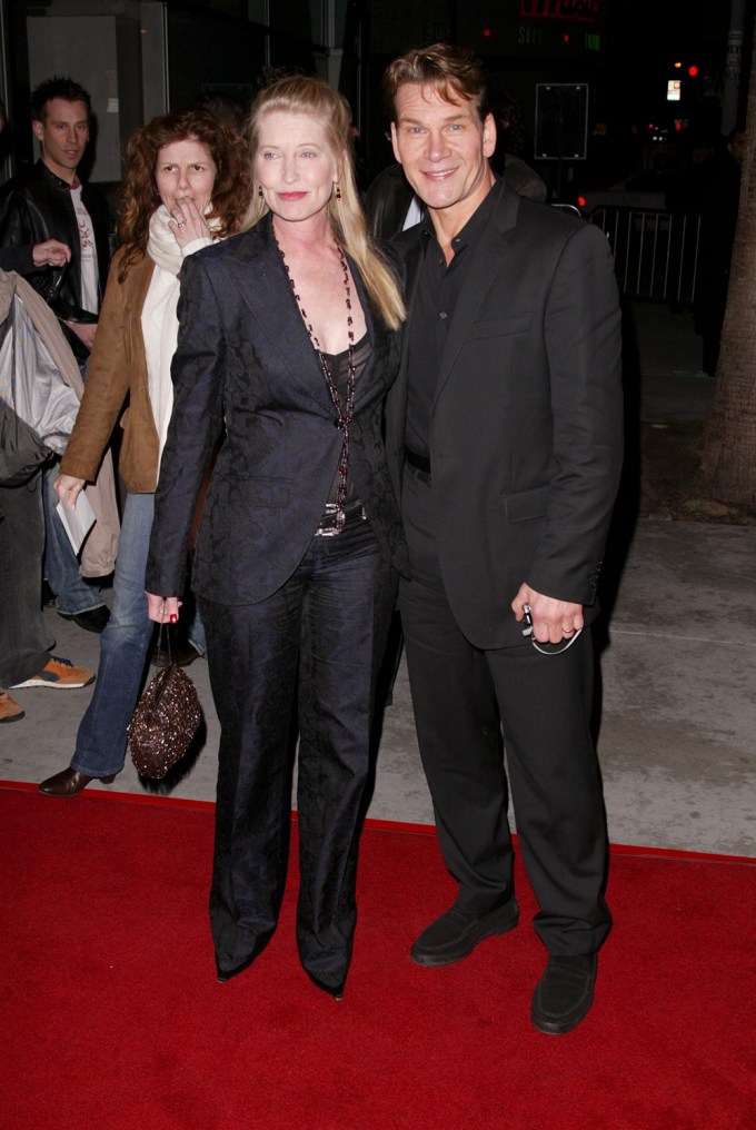 Patrick Swayze & Wife In 2004