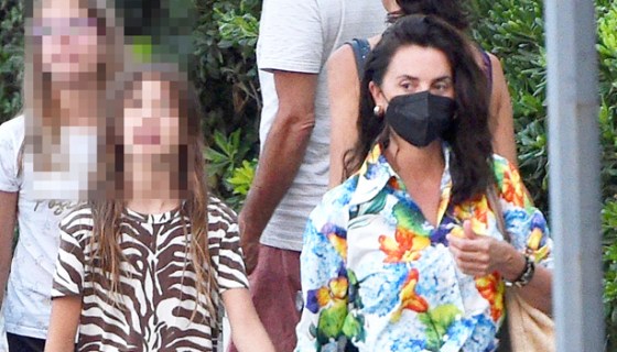 Penelope Cruz and Kids