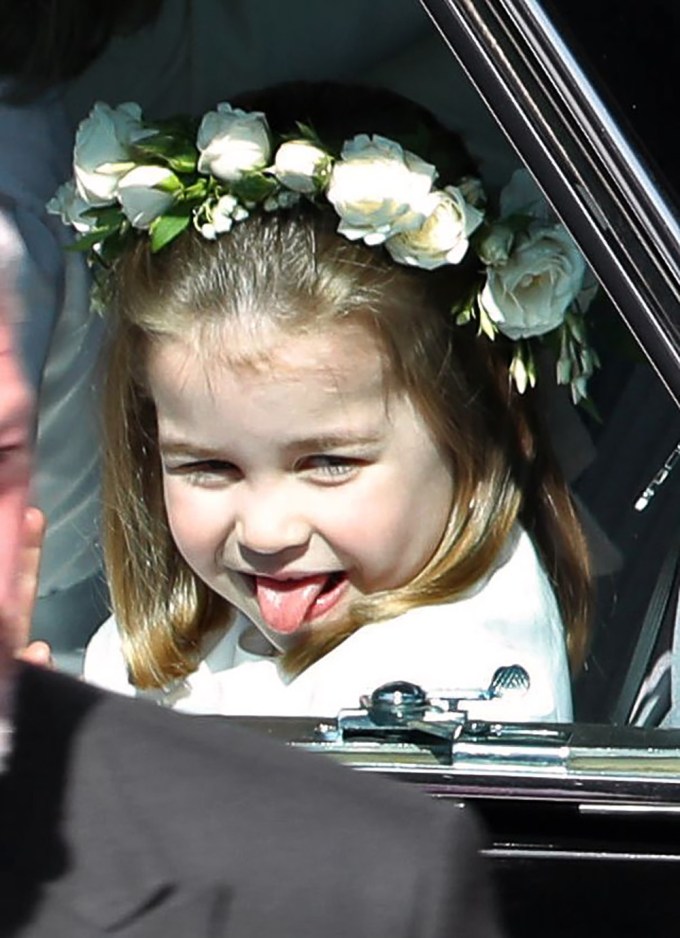 Princess Charlotte At Prince Harry & Meghan’s Wedding