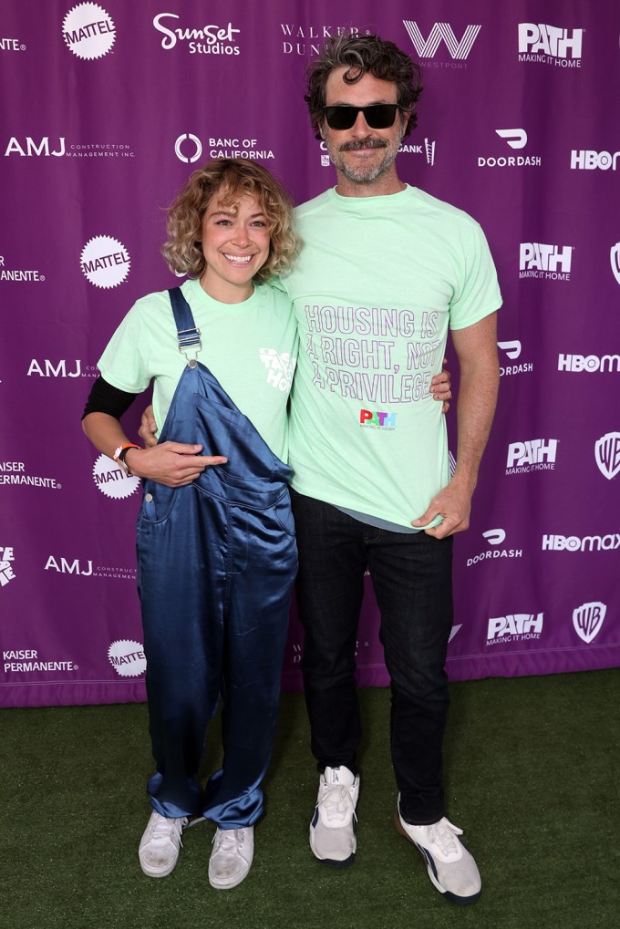 Tatiana Maslany & Brendan Hines Match In Los Angeles