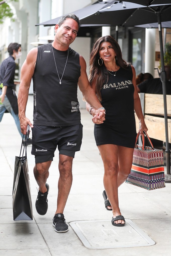 Teresa Giudice & Luis Ruelas In Beverly Hills