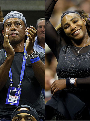 Tiger Woods & Serena Williams