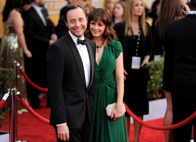 Vincent Kartheiser & Alexis Bledel attend the 19th SAG Awards