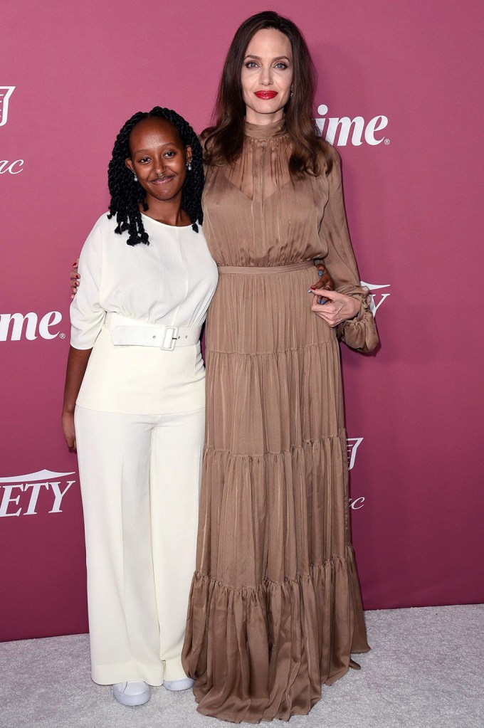 Angelina Jolie & Zahara At Variety’s Power of Women