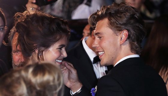 Kaia Gerber and Austin Butler
