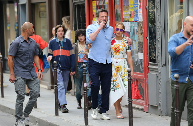 Ben Affleck, Jennifer Lopez, and kids