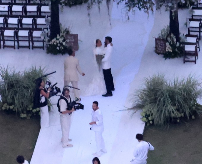 Jennifer Lopez & Ben Affleck Wedding