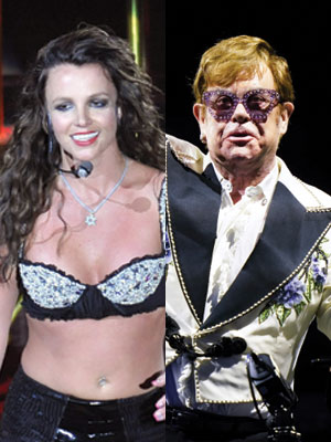 Britney Spears, Elton John