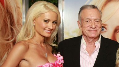 Holly Madison and Hugh Hefner