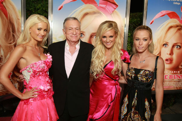 Holly Madison and Hugh Hefner