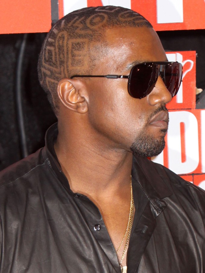 Kanye West’s Haircut & Makeovers Through The Years