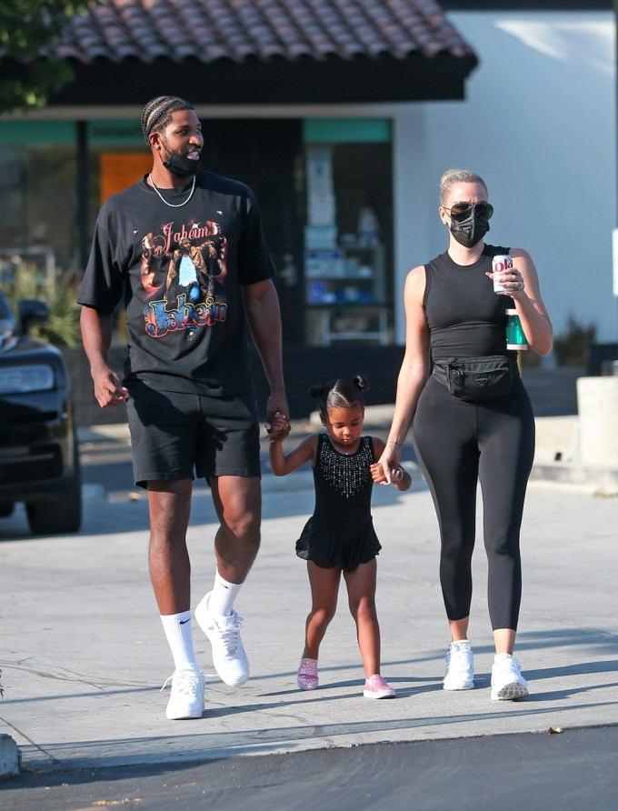 Khloe Kardashian & Tristan Thompson On Another Dance Class Trip