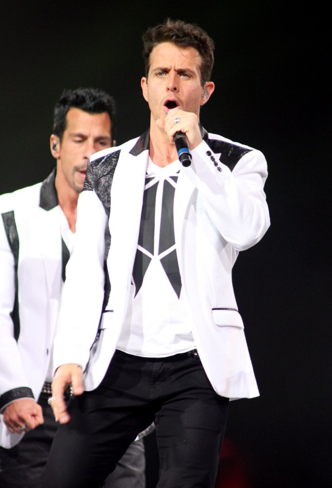 NKOTB performs in Sunrise, FL