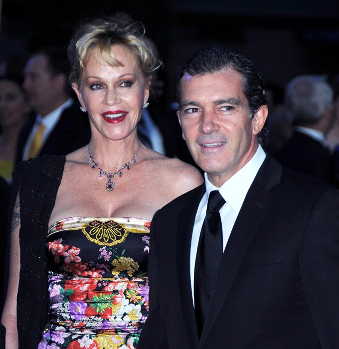 Antonio Banderas & Melanie Griffith In 2012