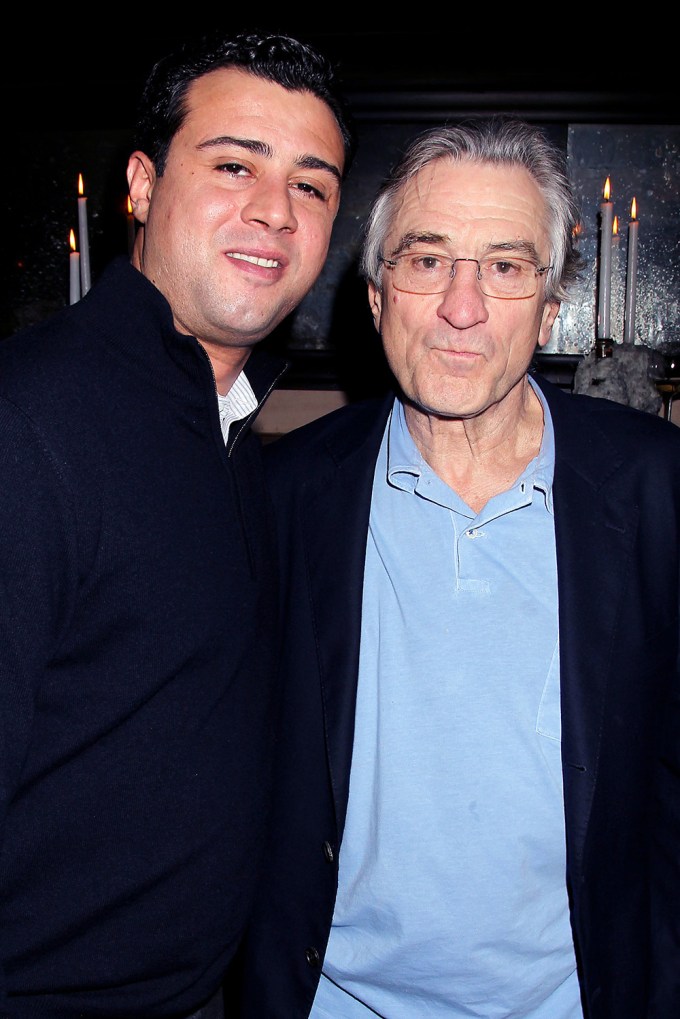 Robert De Niro & His Son Raphael in New York