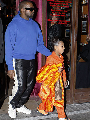 Kanye West, North West