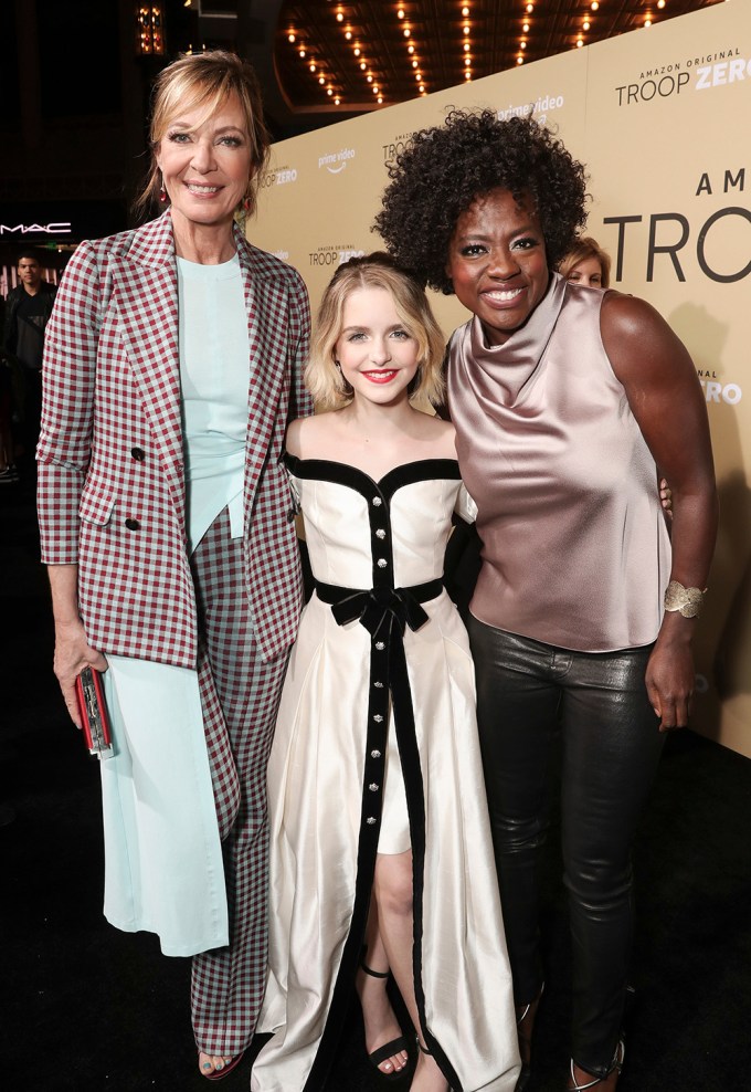 Allison Janney, Mckenna Grace & Viola Davis In 2020