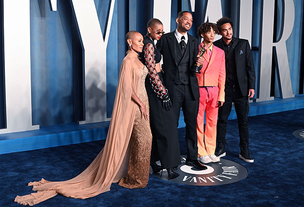 Will Smith and family 