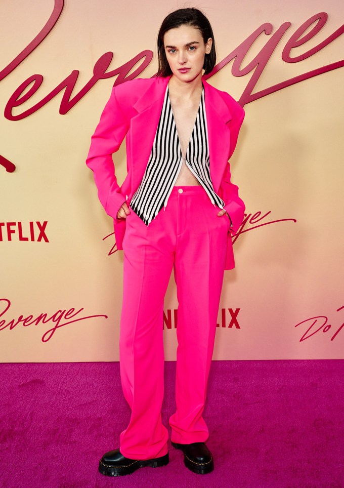 Ava Capri Strikes A Pose At ‘Do Revenge’ Premiere