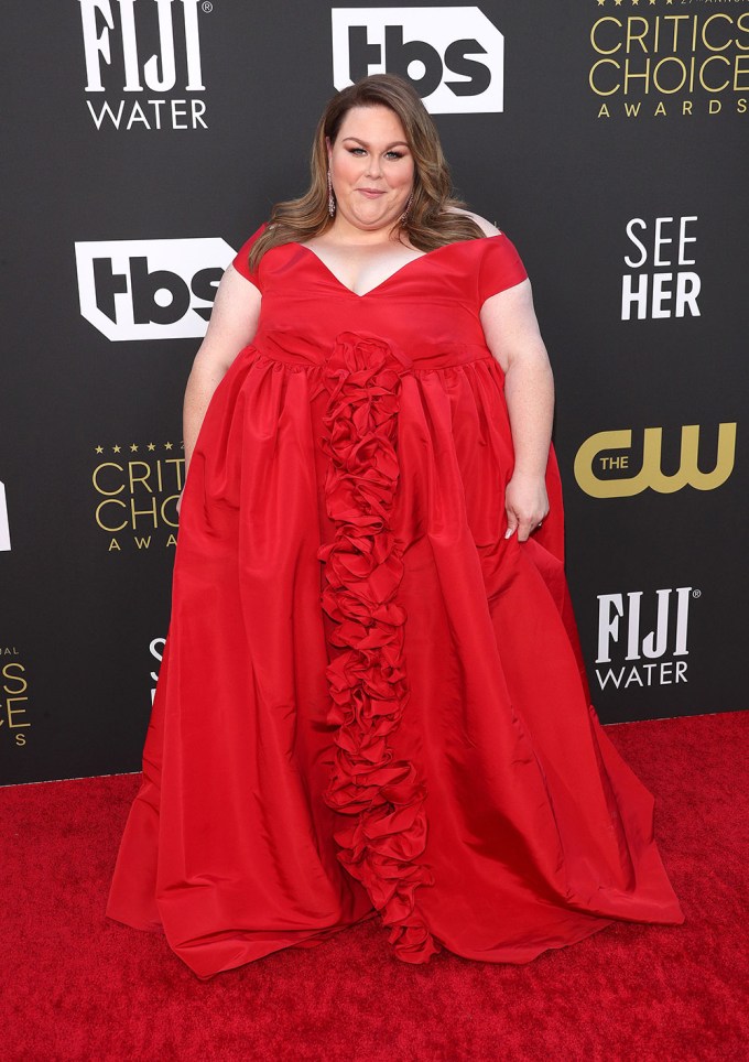 Chrissy Metz At The 2022 Critics Choice Awards