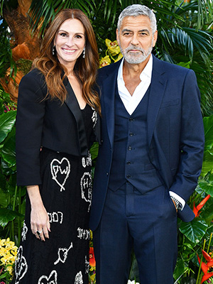 Julia Roberts and George Clooney