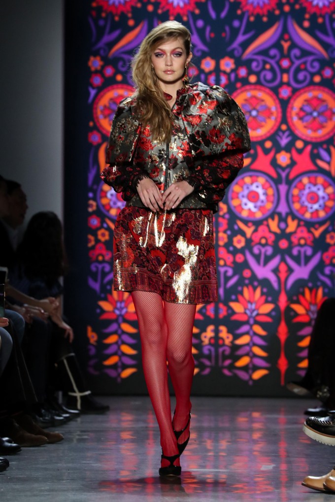 Gigi Hadid For Anna Sui