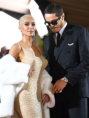 Kim Kardashian and Pete Davidson