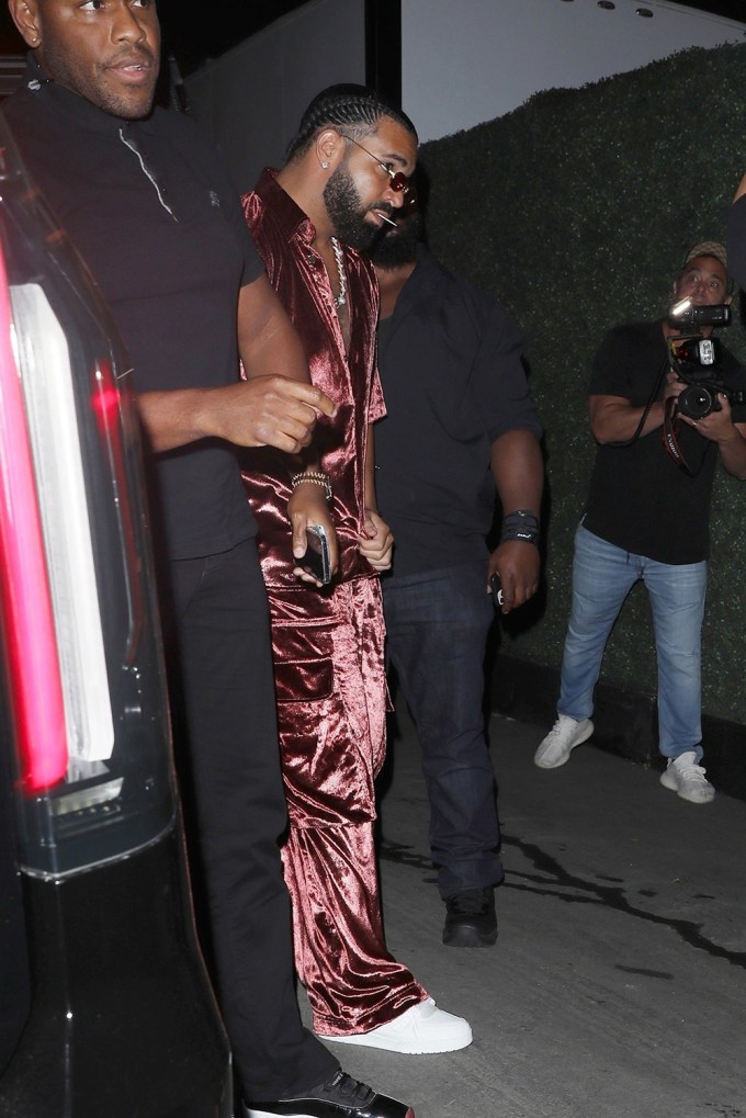 Drake at Beyonce’s 41st Birthday