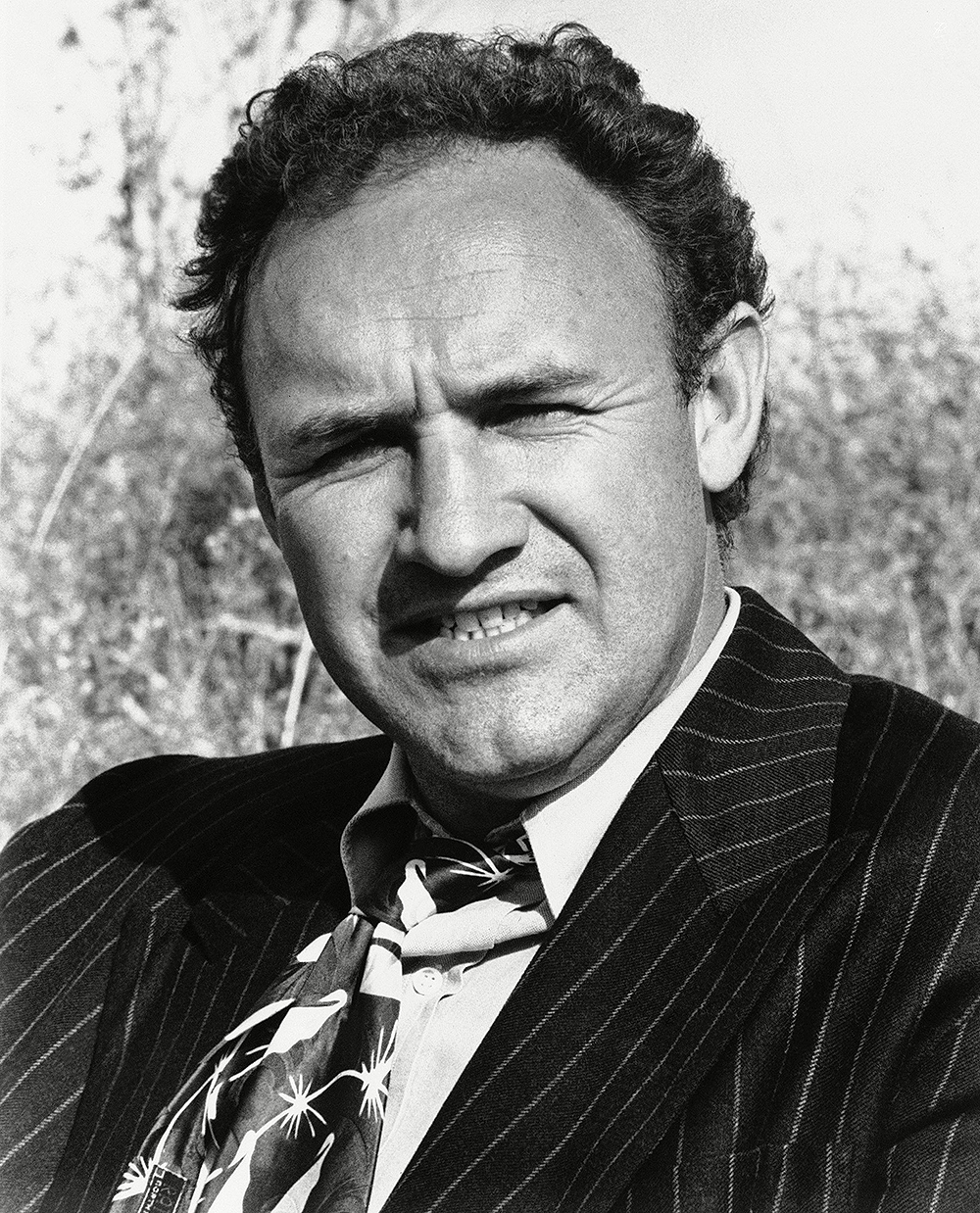 Gene Hackman Gene Hackman co-stars in Warner Bros.-Seven Arts? Bonnie and Clyde, starring Warren Beatty and Faye Dunaway, produced by Warren Beatty, directed by Arthur Penn INn Technicolor in April 1968
Gene Hackman, USA