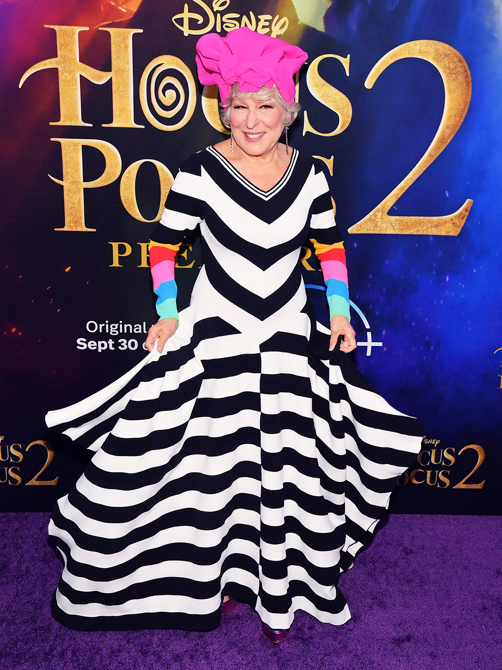 Bette Midler
'Hocus Pocus 2' film premiere, New York, USA - 27 Sep 2022
Wearing Christopher John Rogers