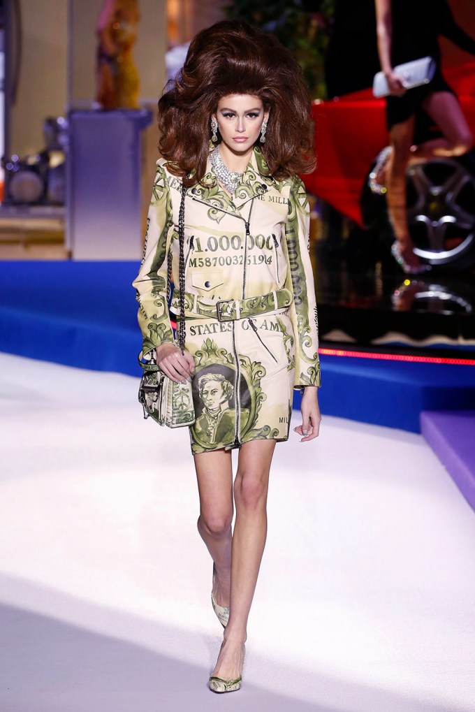 Kaia Gerber at 2019 Moschino Show