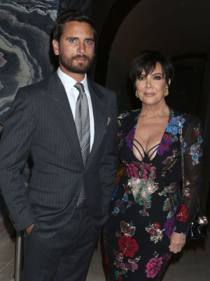 Scott Disick & Kris Jenner