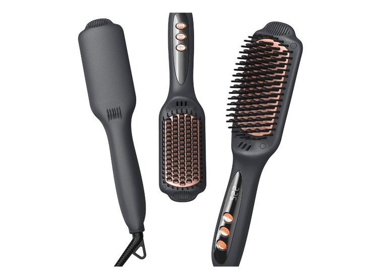 hair brush straightener reviews