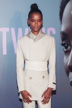 Actor Letitia Wright attends a special screening of "The Silent Twins" at Metrograph, in New York
NY Special Screening of "The Silent Twins", New York, United States - 13 Sep 2022