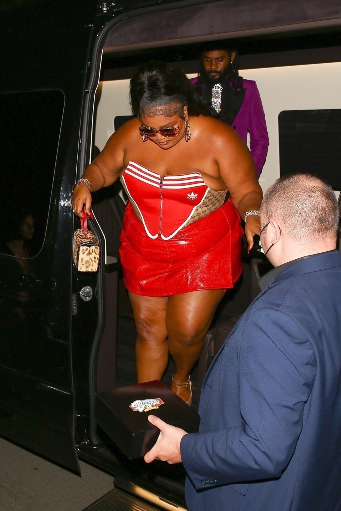 Lizzo at Beyonce’s 41st Birthday