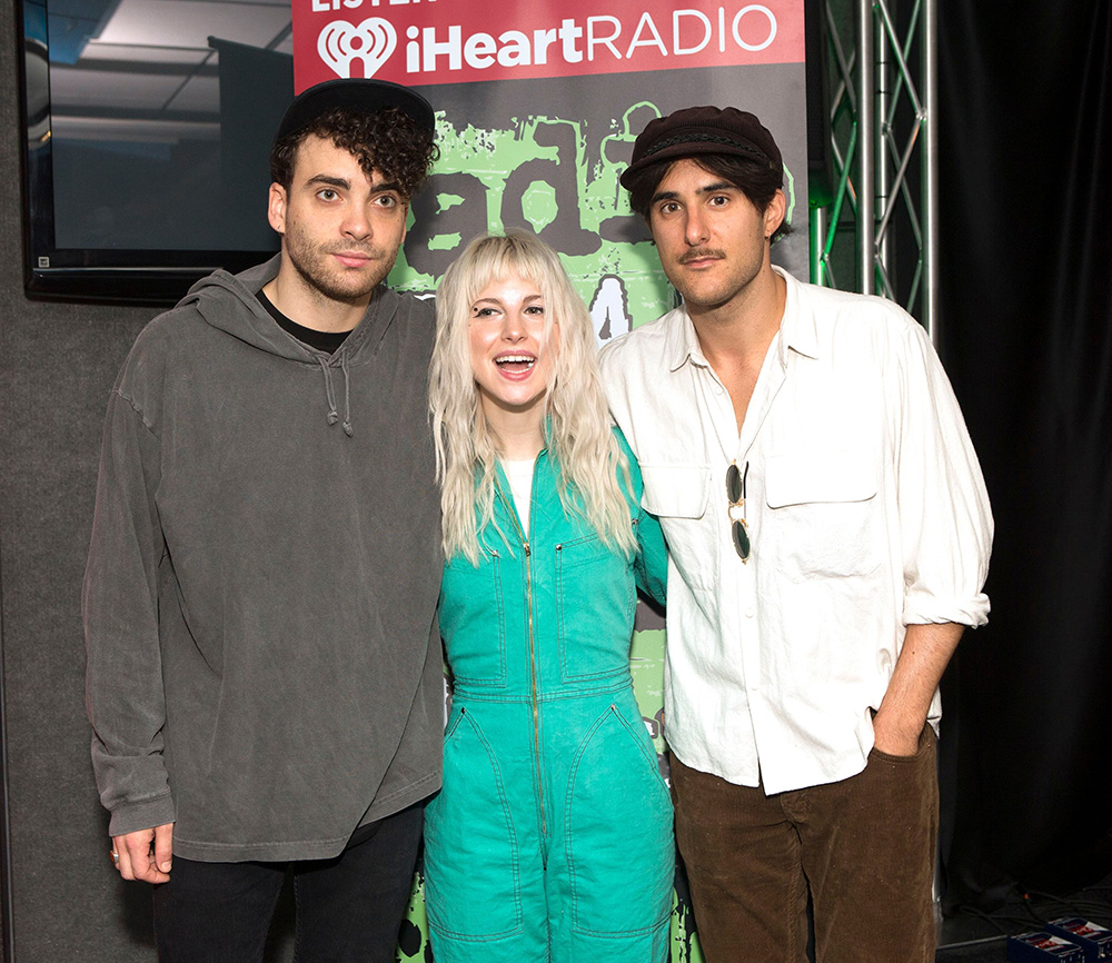 Paramore Visit Radio 104.5 - , Philadelphia, USA - 09 Oct 2017