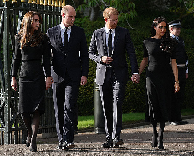Kate Middleton, prince William, Prince Harry, and Meghan Markle