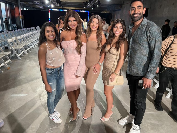 Vishal Parvani, Richa Sadana, Teresa Giudice, Gia Giudice, Milania Giudice