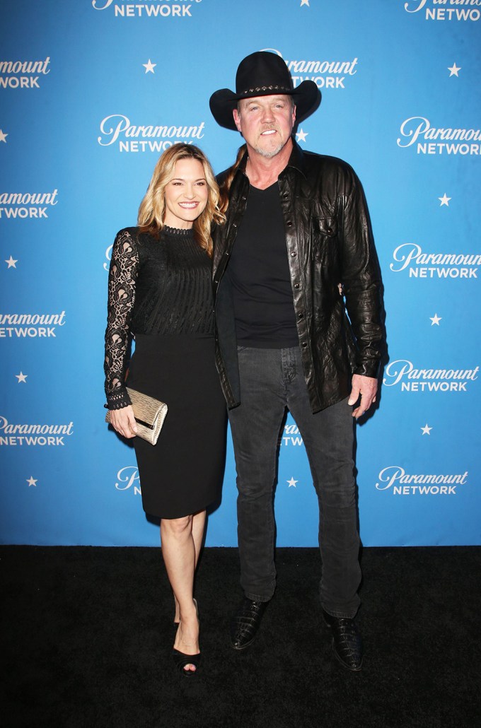 Trace Adkins & Victoria Pratt In Los Angeles