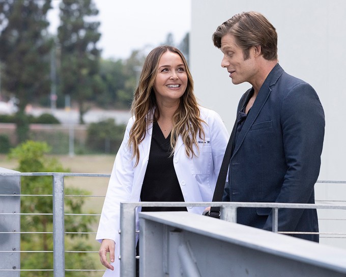 Camilla Luddington & Chris Carmack