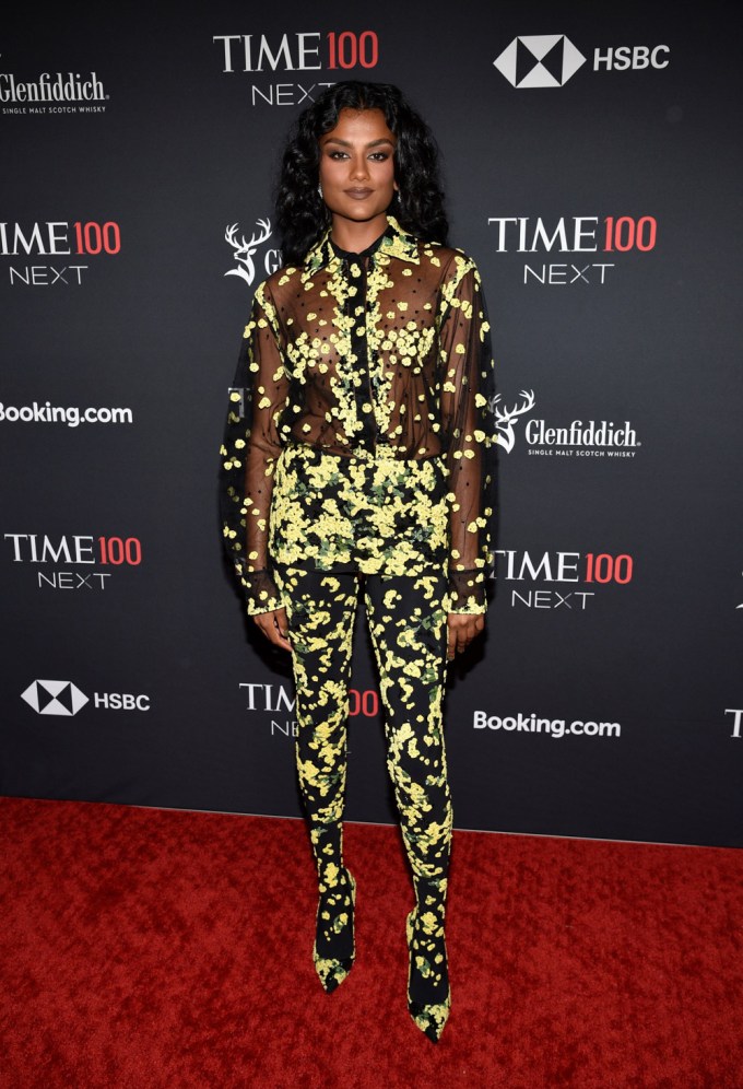 Simone Ashley Arrives at Time100 Next