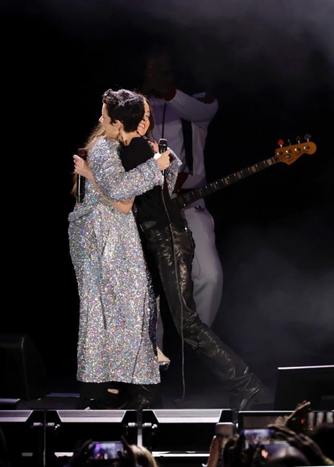 Alanis Morissette and Halsey