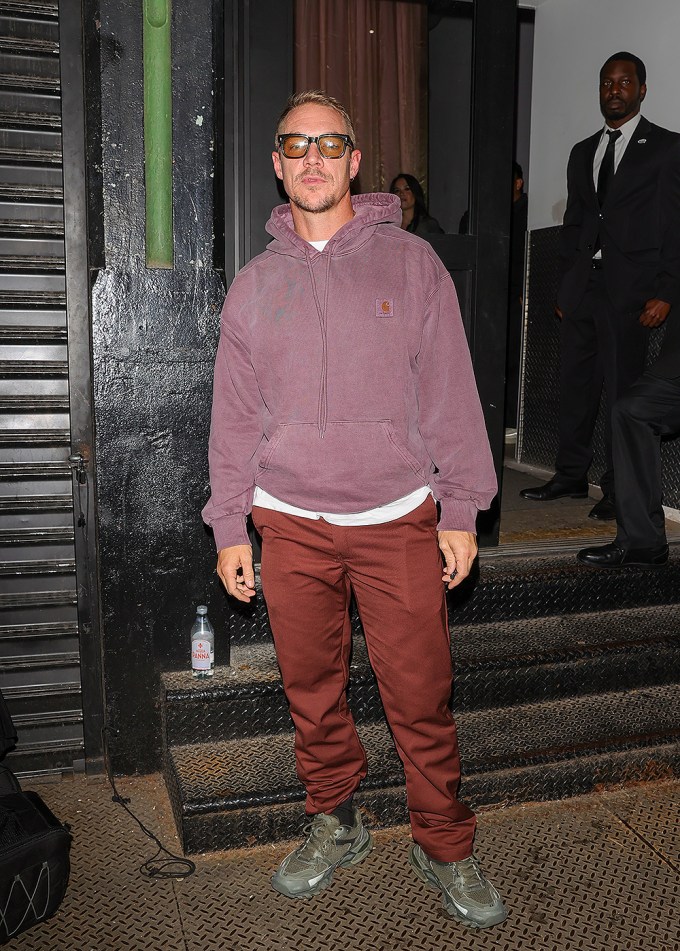 Diplo arrives for his performance at a Shein event in New York