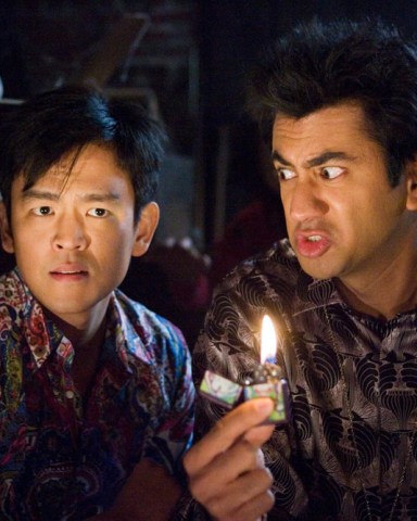 Editorial use only. No book cover usage.Mandatory Credit: Photo by New Line/Kobal/Shutterstock (5883001d)John Cho, Kal PennHarold and Kumar Escape From Guantanamo Bay - 2008Director: Jon Hurwitz / Hayden SchlossbergNew Line CinemaScene Still