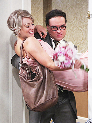 Kaley Cuoco Johnny Galecki big bang theory