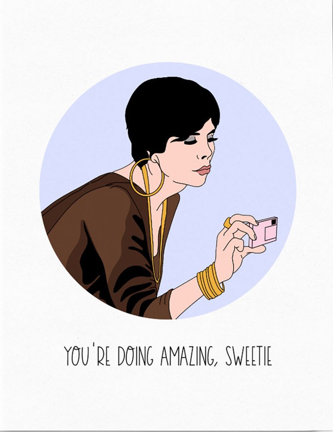 Pop Culture Greeting Card